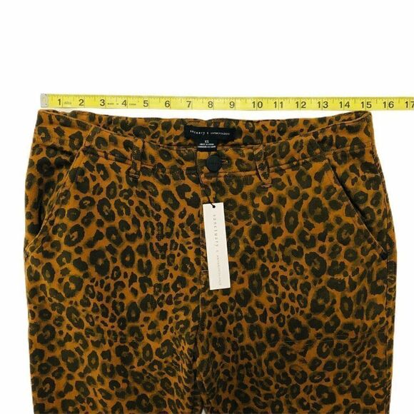 Sanctuary X Anthropologie Leopard Jogger Pants NEW - Picture 7 of 9